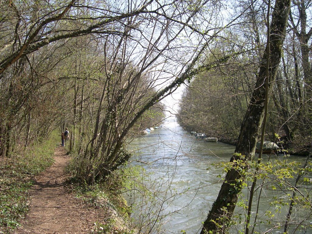 Embouchure de l'Areuse by Francis B