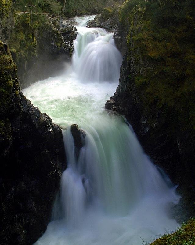 Little Qualicum Falls by Aaron Nuffer