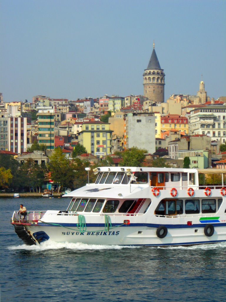 View to Galata from Golden Horn by IPAAT