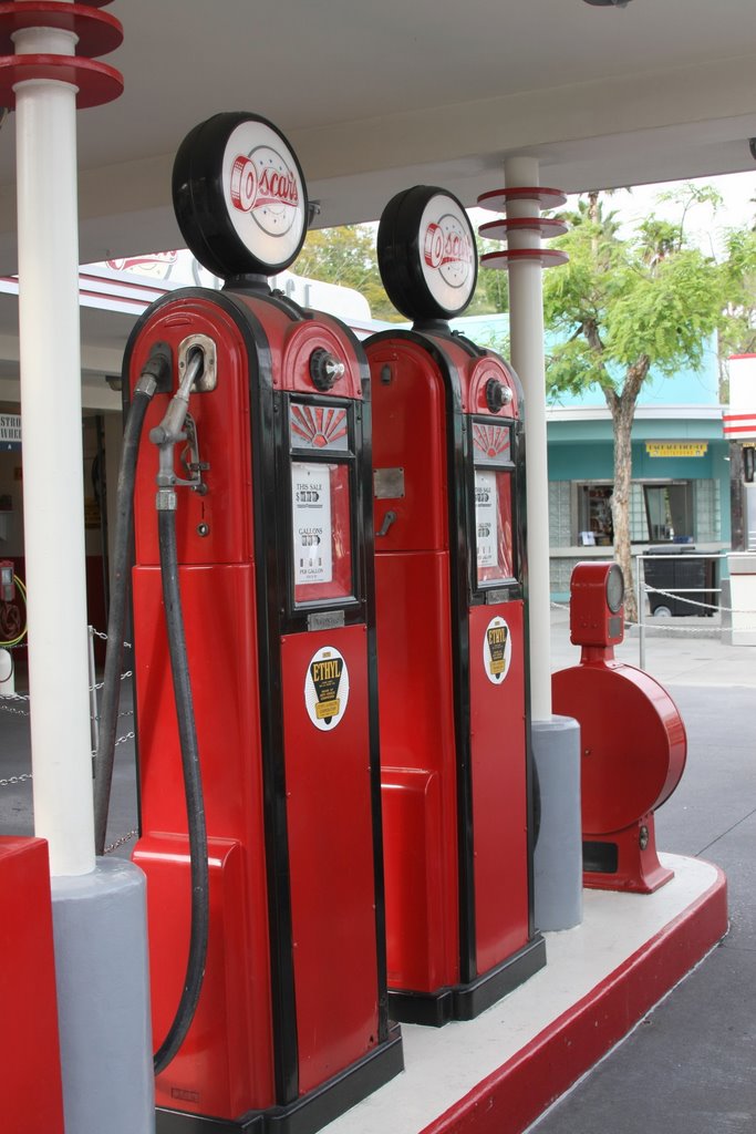 Gas Pumps by Scott Hanko