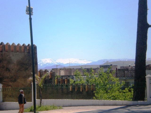 Neige sur bouiblane vu dpuis sefrou by abdoulm