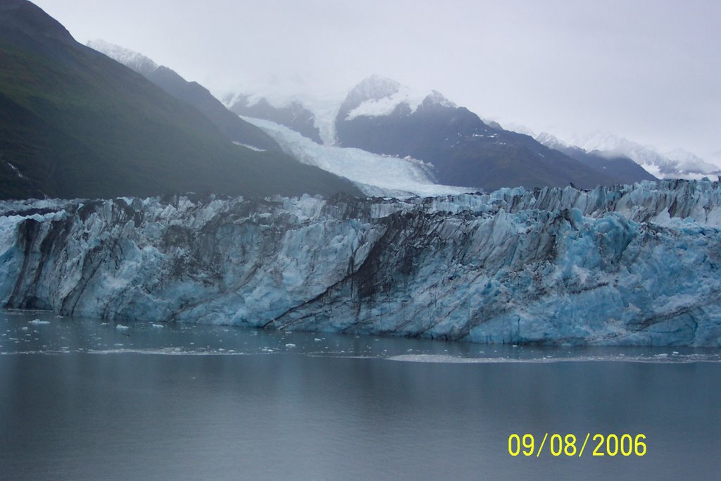 Harvard glacier; College Fjord by TCrump