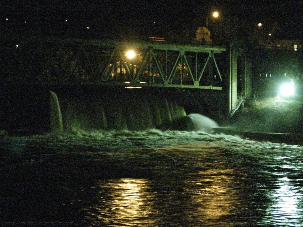 Turners Falls (Factory Village) Nightshot by Alvin-San©