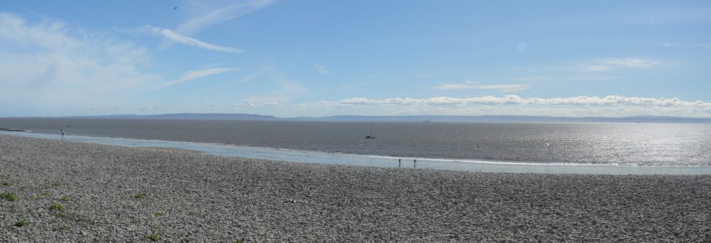 Severn Channel from the Knapp. by A Davies