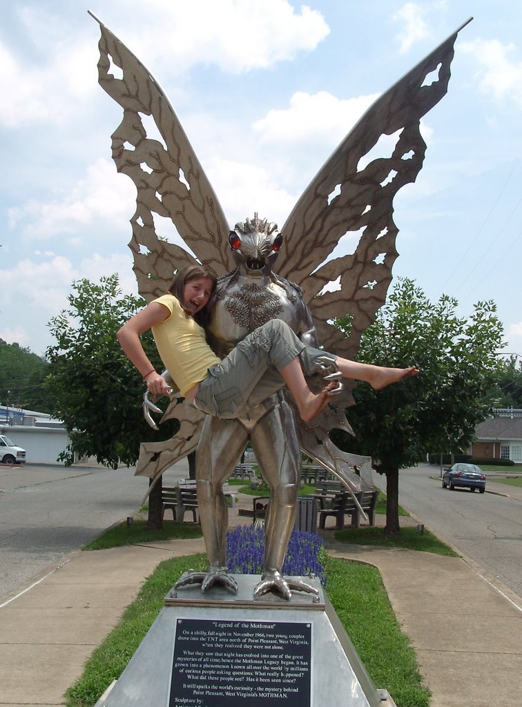 MOTHMAN STRIKES AGAIN by Peggy Crane