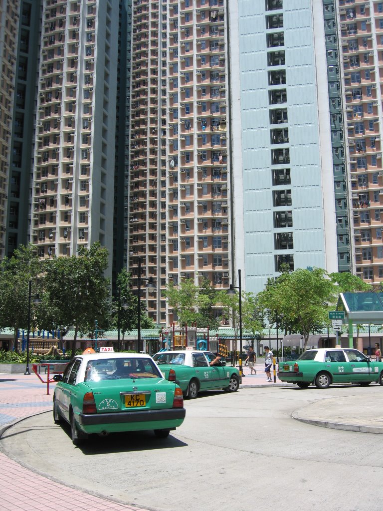 Tin Shui Wai Bus Terminus by Average Joe