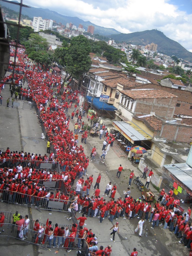 America vs. medellin estrella 13 (lado oriental del estadio) by pochorueda71