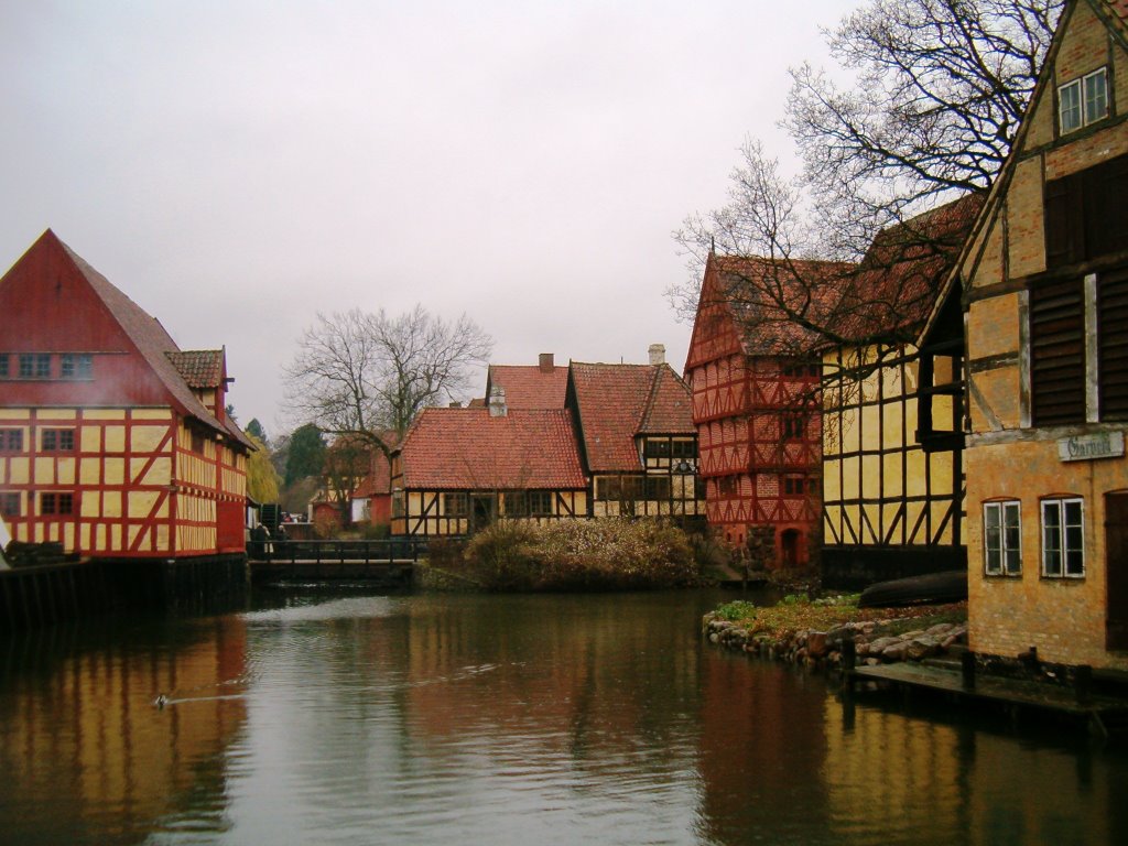 The Old City, Aarhus by Kim Mejnoe