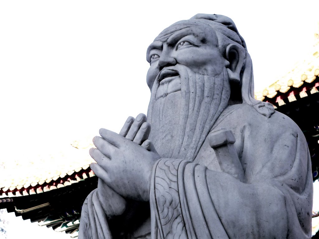 Beijing, Confucius by E. O. Brachhold