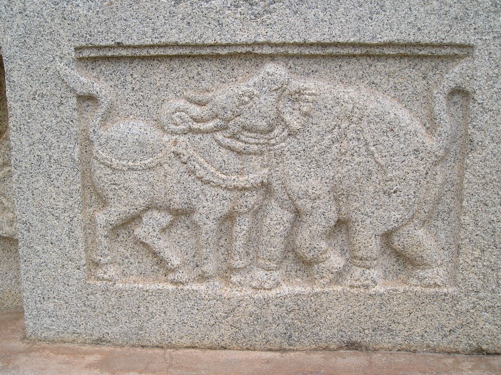 One of the known and famous symbol of Vijayanagara Sculptures. by sathyanarayana