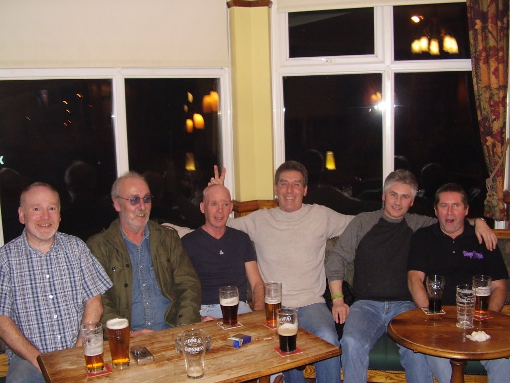 Night Out with mates at the Grey Hen by Ron Myers