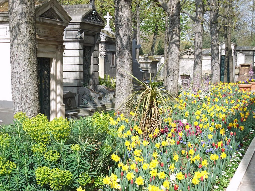 Cementerio de Père Lachaise by Víctor Cespón