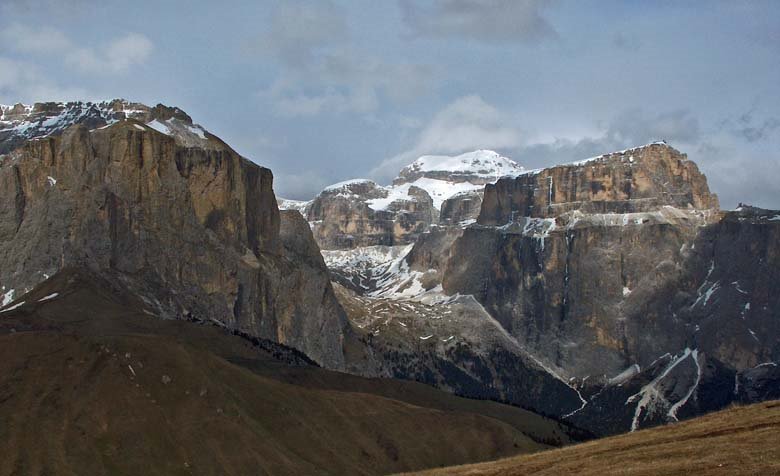 Piz Boe from Passo di Sella by Eus Nieuwenhuizen