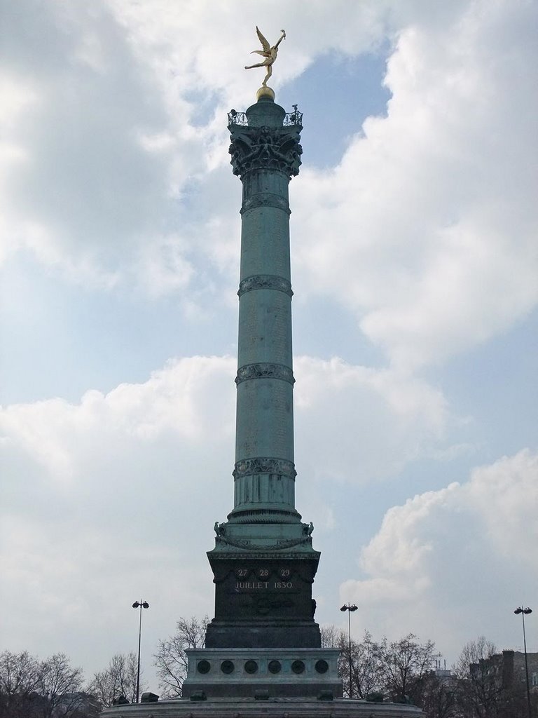 La Bastille - Colonne de Juillet by Víctor Cespón