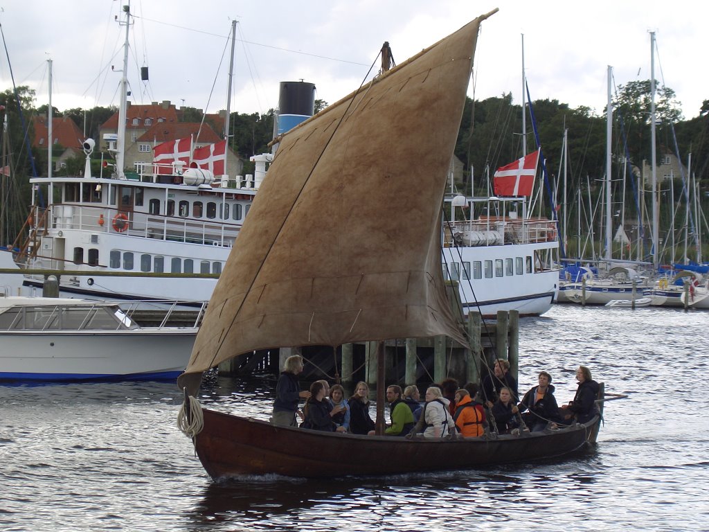 Viking boat in Roskilde by Daniele Bonaldo