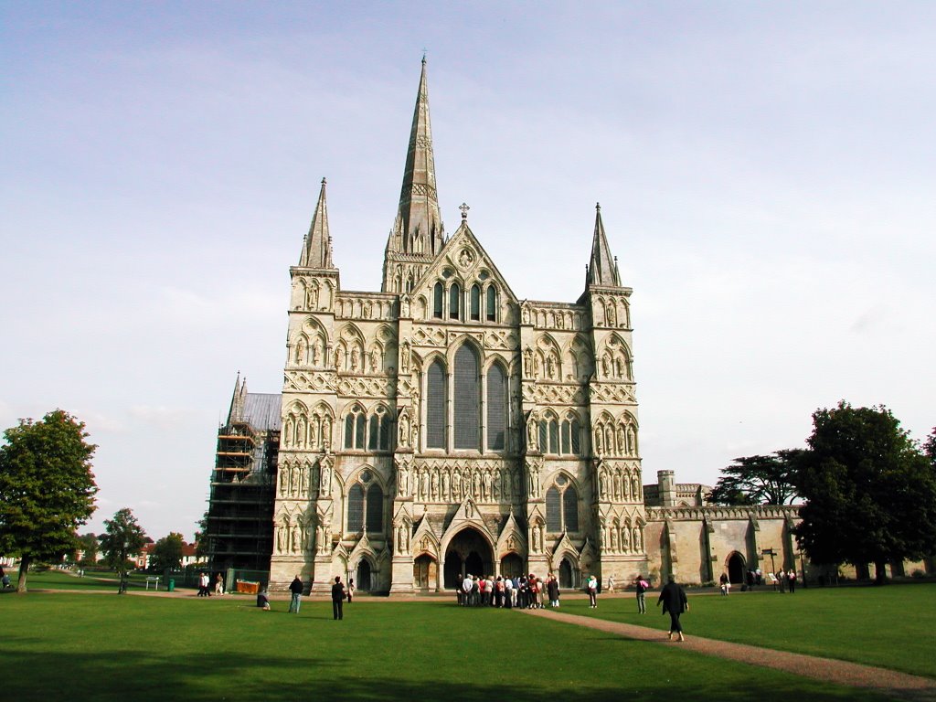 Angleterre - Salisbury Cathedrale by Henri et Monique FRA…