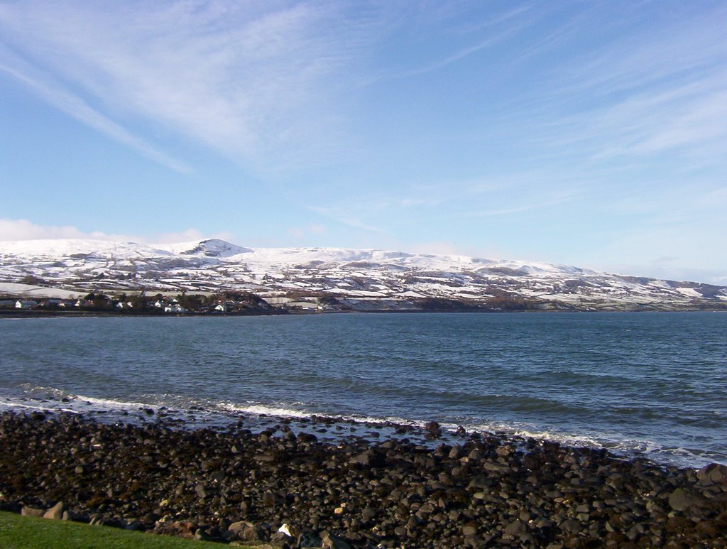 Antrim Glens in snow by Goovi