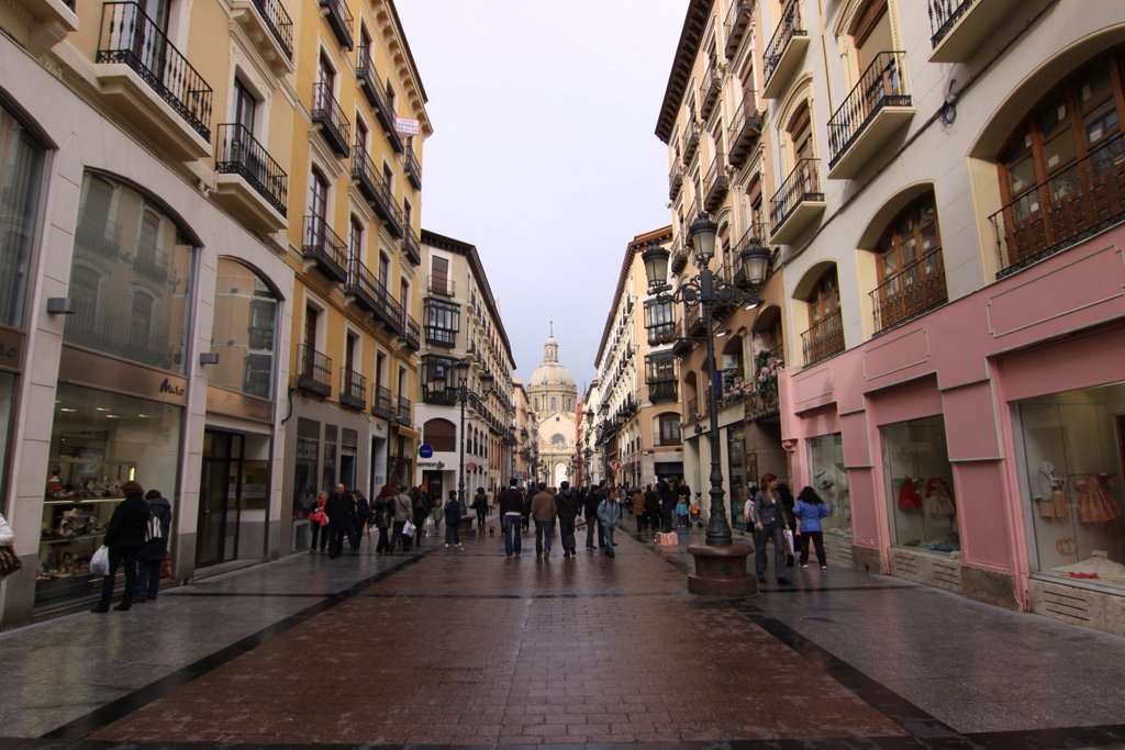 Carrer "Alfonso I" -Zaragoza- by enric brunet