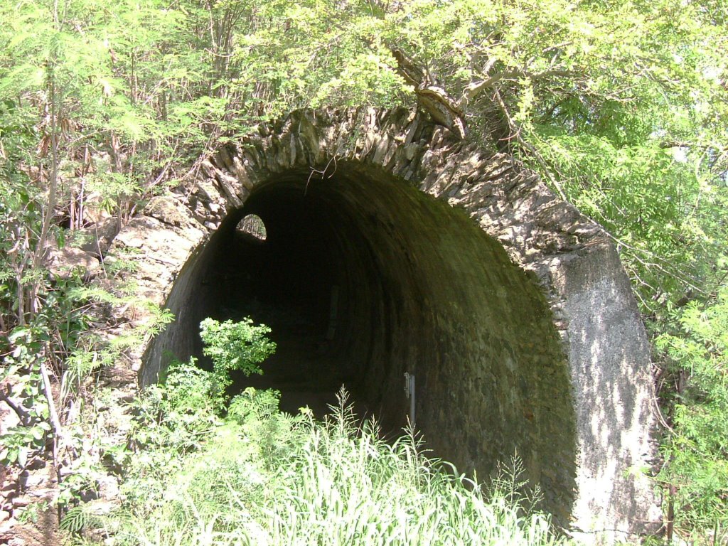 Tunnel de l'ancienne voie ferrée by franek2