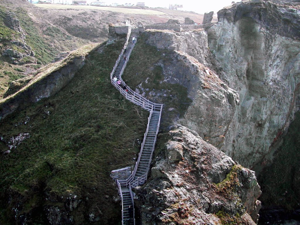 Angleterre - Tintagel Castel - King Arthur by Henri et Monique FRA…