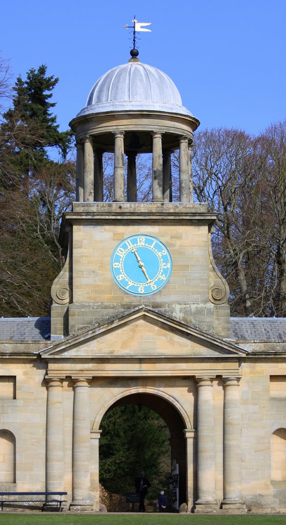 The Clock Tower, Wallington, Northumberland by Albert Griffiths