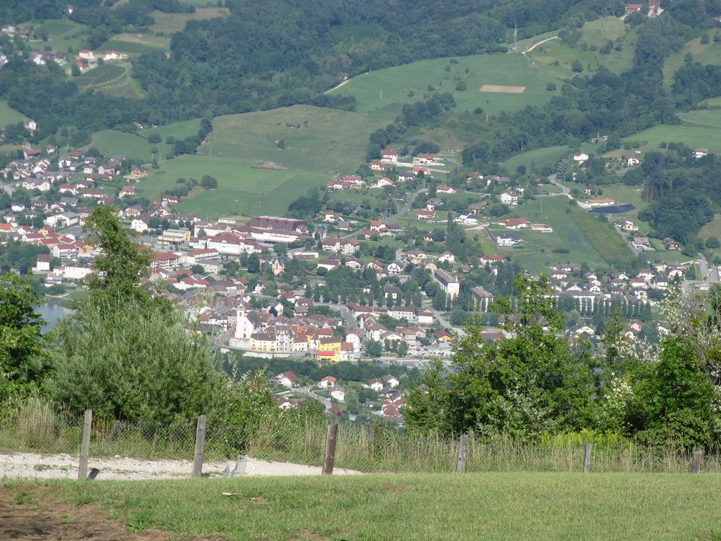 Vue E sur Seyssel (Haute-Savoie) by Paul Myers