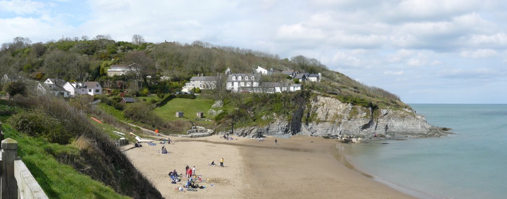 Aberporth beach. by A Davies