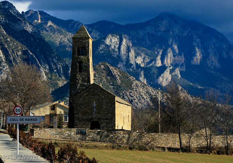 Esglesia Coll de Nargo, Alt Urgell, Catalunya Nord by Lutz Meyer