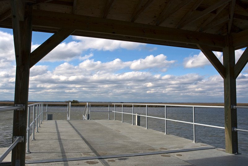 Fishing Pier at Frederica River by cpryor