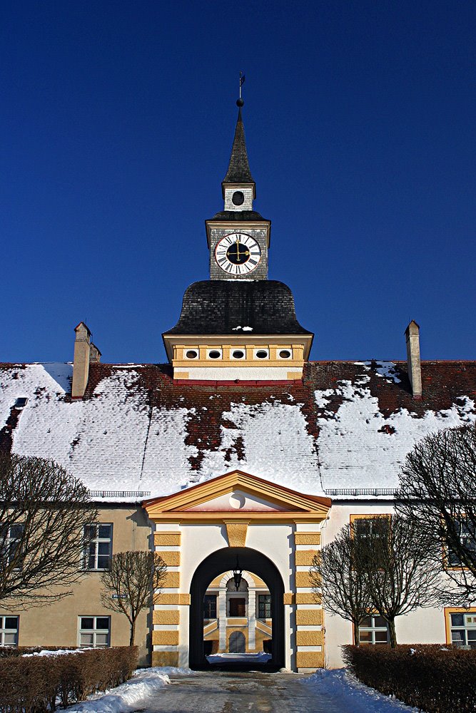 Torturm zum Wilhelmshof - Schloss Schleißheim by sh-mitte