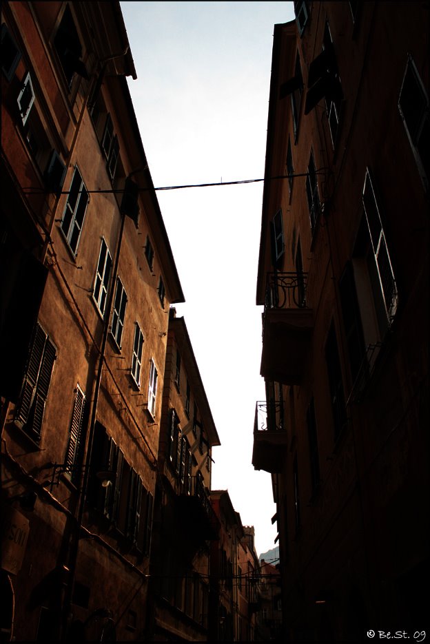 Il cielo sopra via Garibaldi by Stefano.Bellotti