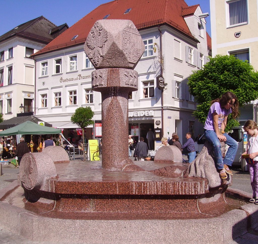 Markt in Günzburg by Immanuel Giel