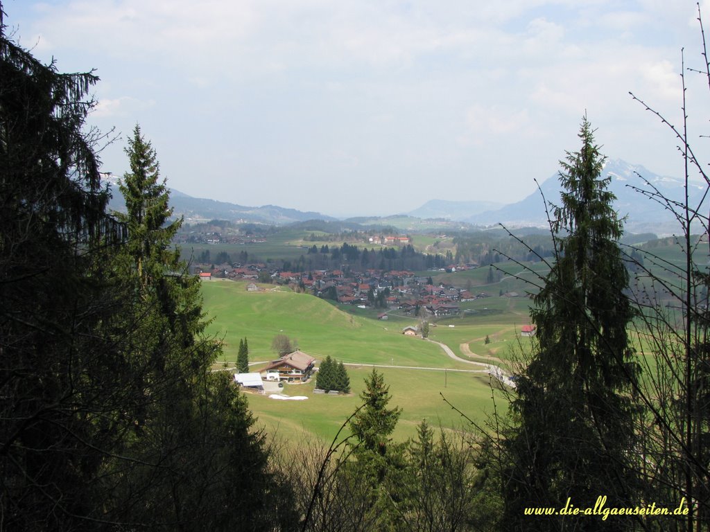 Blick nach Obermaiselstein by Die-Allgaeuseiten