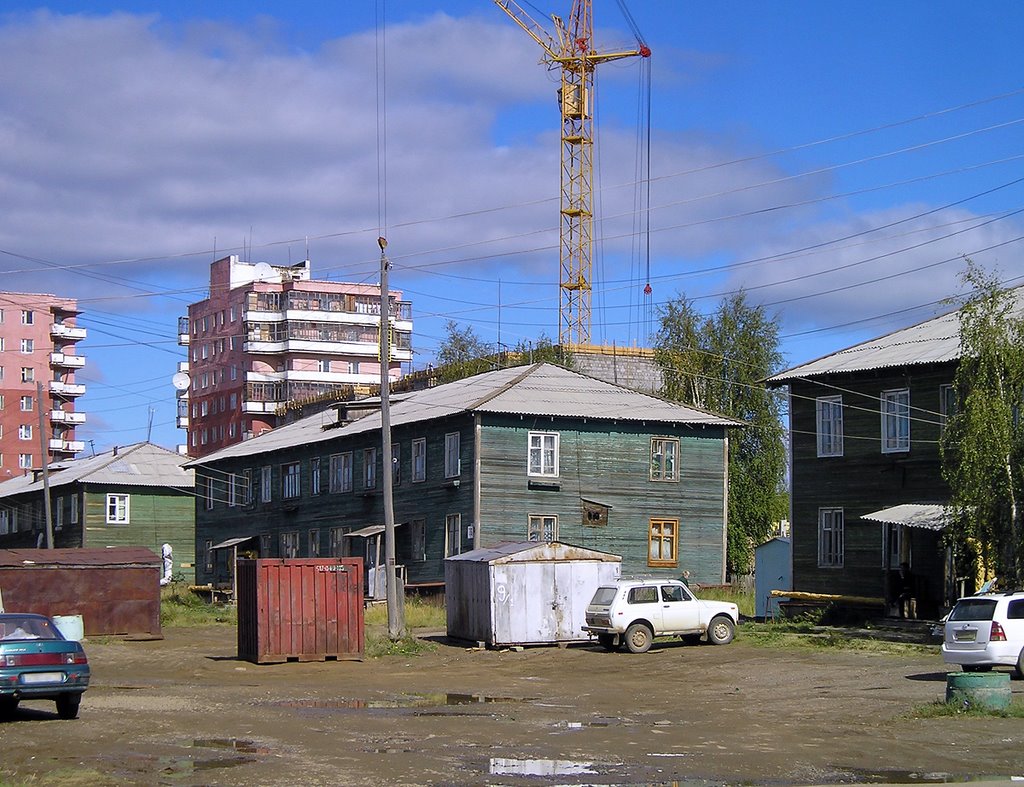 Ammosova St., residential block by assedeau