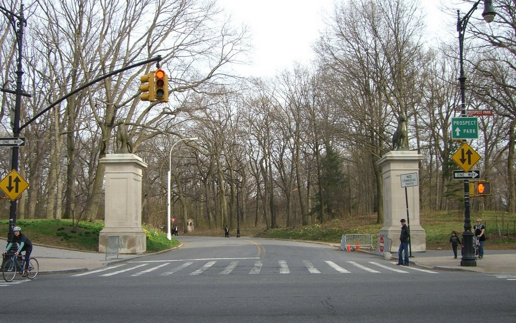 3rd Street Drive Entrance to Prospect Park by detailz0