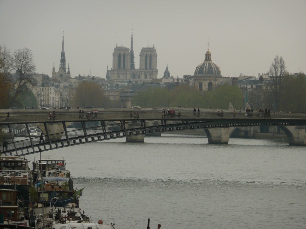 View from La Concorde Bridge by zicu