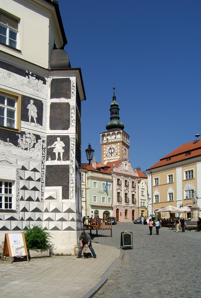 Mikulov náměstí by maloch