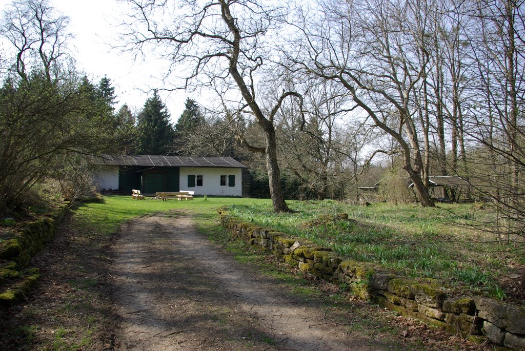 Picknick Platz auf der *Wüstung Spaal* - Schmieden (Uhlstädt-Kirchhasel) [305°] (i) by Jens H.