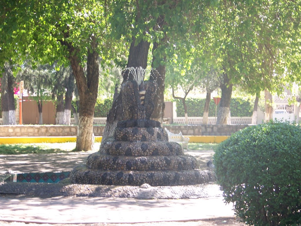 Fuente en Forma de Serpiente by sugey nevarez de durango