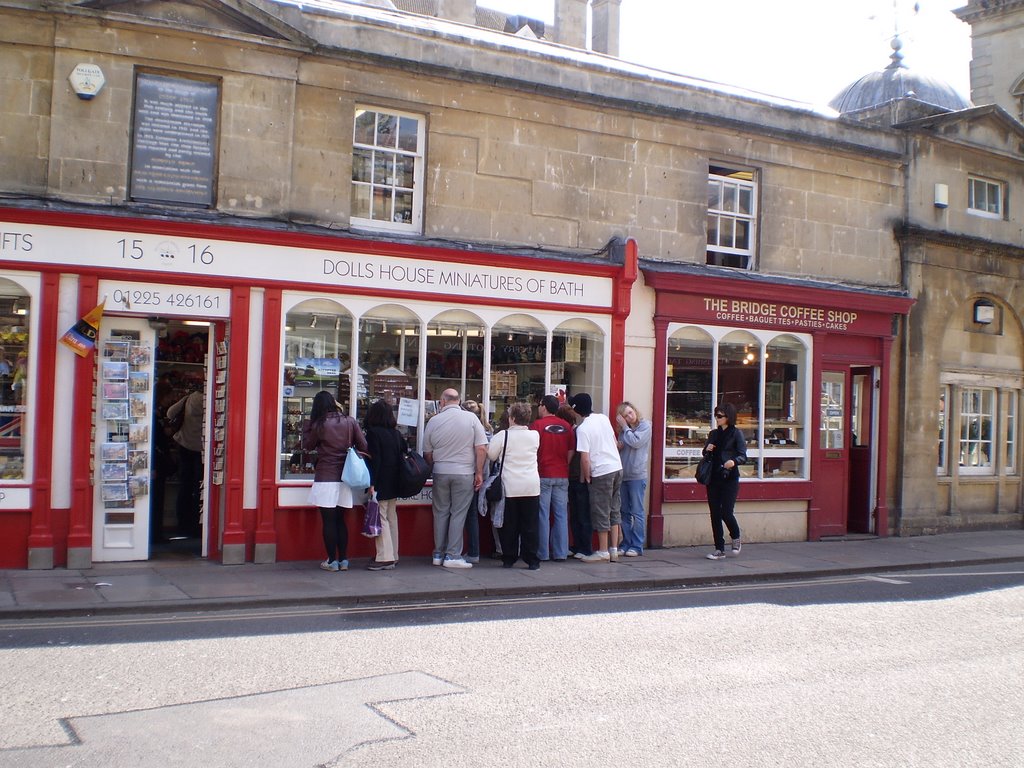 10shops on the bridge by niceeyes