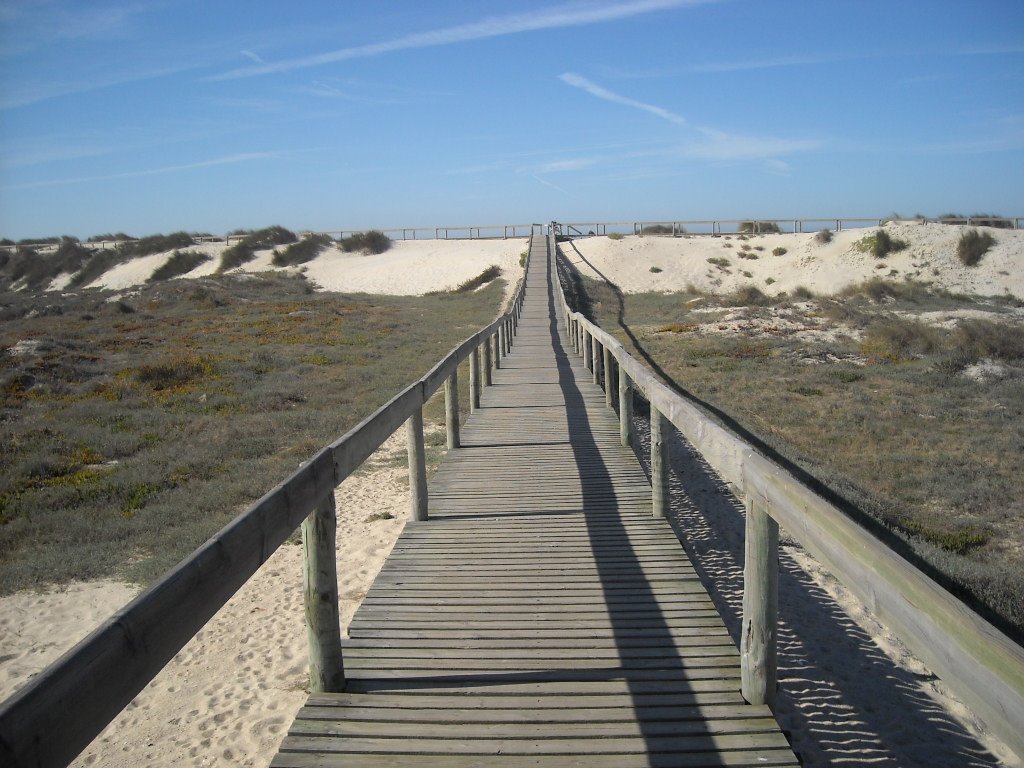 Acceso a la playa. Aveiro, octubre de 2008 by viajeroandaluz