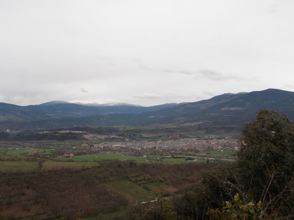 Vue de la Seo de Urgell by katricoin