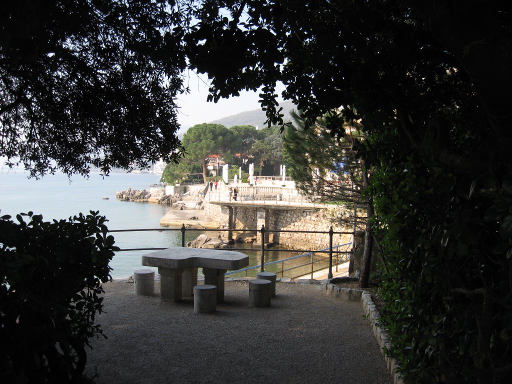 Opatija - View on Hotel Kvarner by Sonja Sofronić