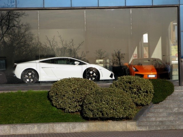 Lamborghini - Gallardo LP560/4 bianca e Gallardo arancio by ilnani