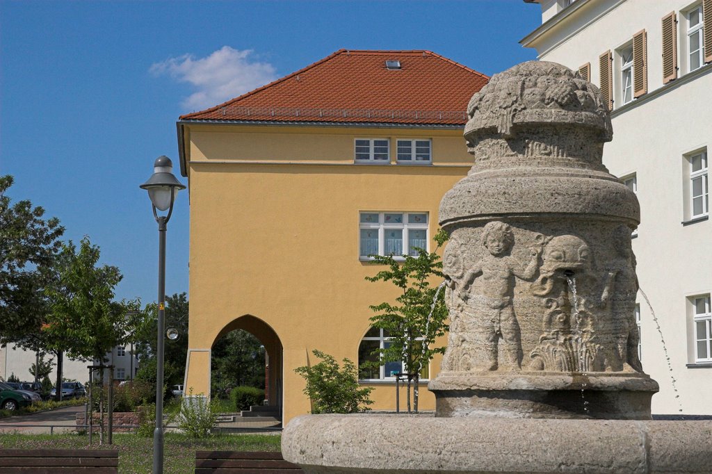 Der Jugendstilbrunnen im Herzen der Gartenstadt by cawg