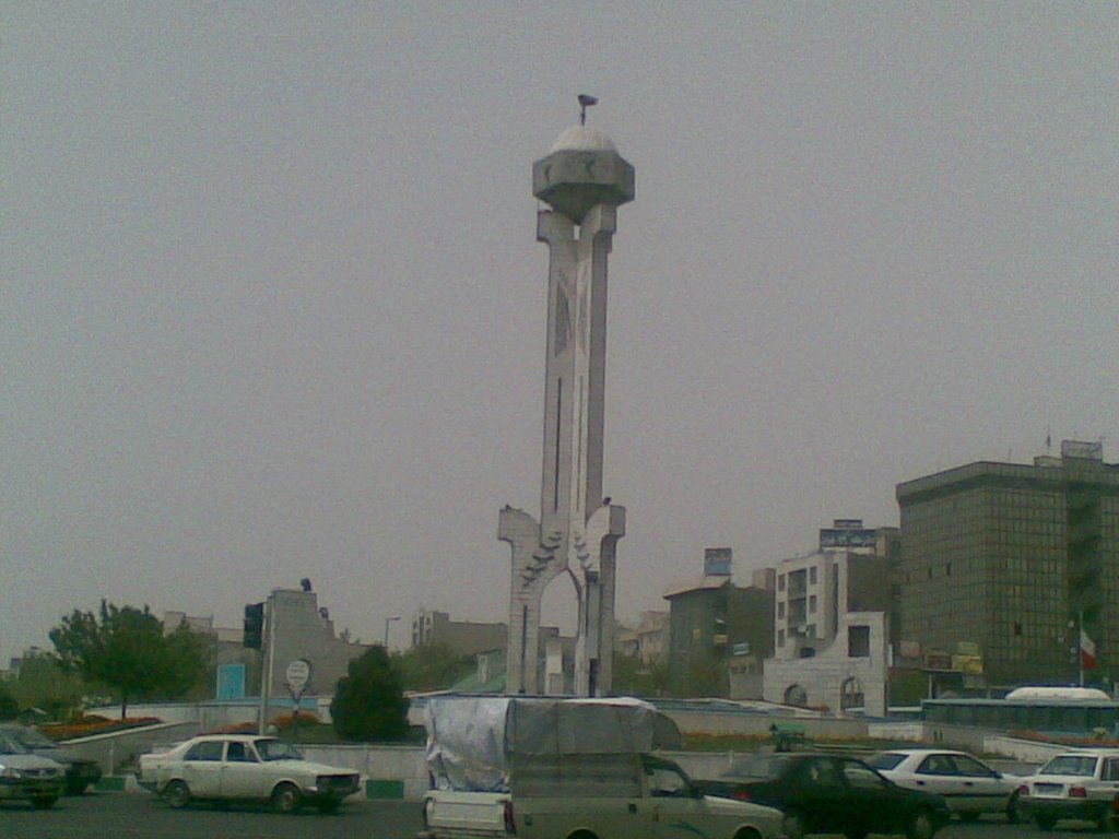 فلكه دوم صادقيه second Sadeghiyeh square by Mostafa Noori Kameneh