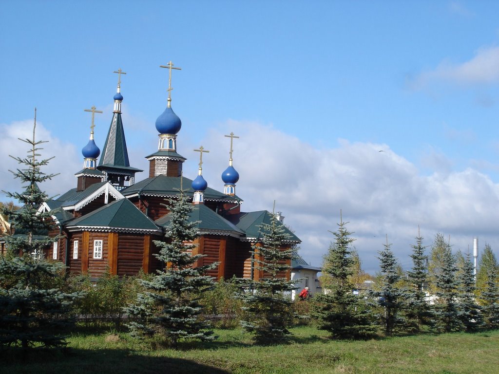 Church in Borodino by Mrrl