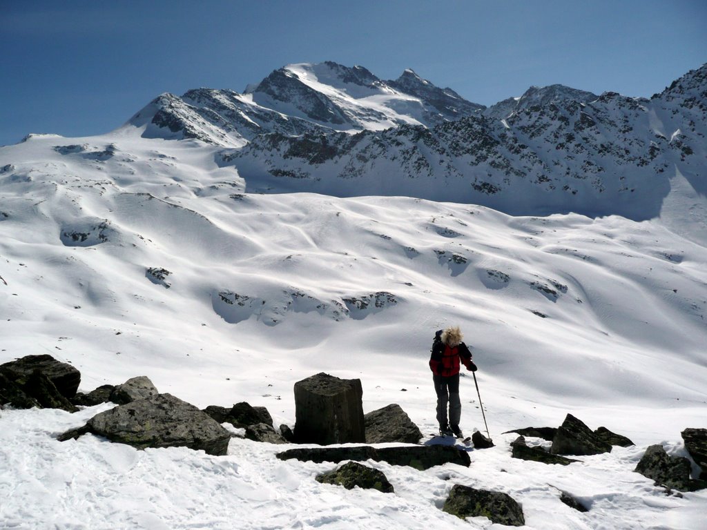 Fletschhorn und Lagginhorn by Burgener  Norbert