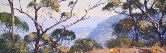 Window on Megalong Valley by Warwick Fuller