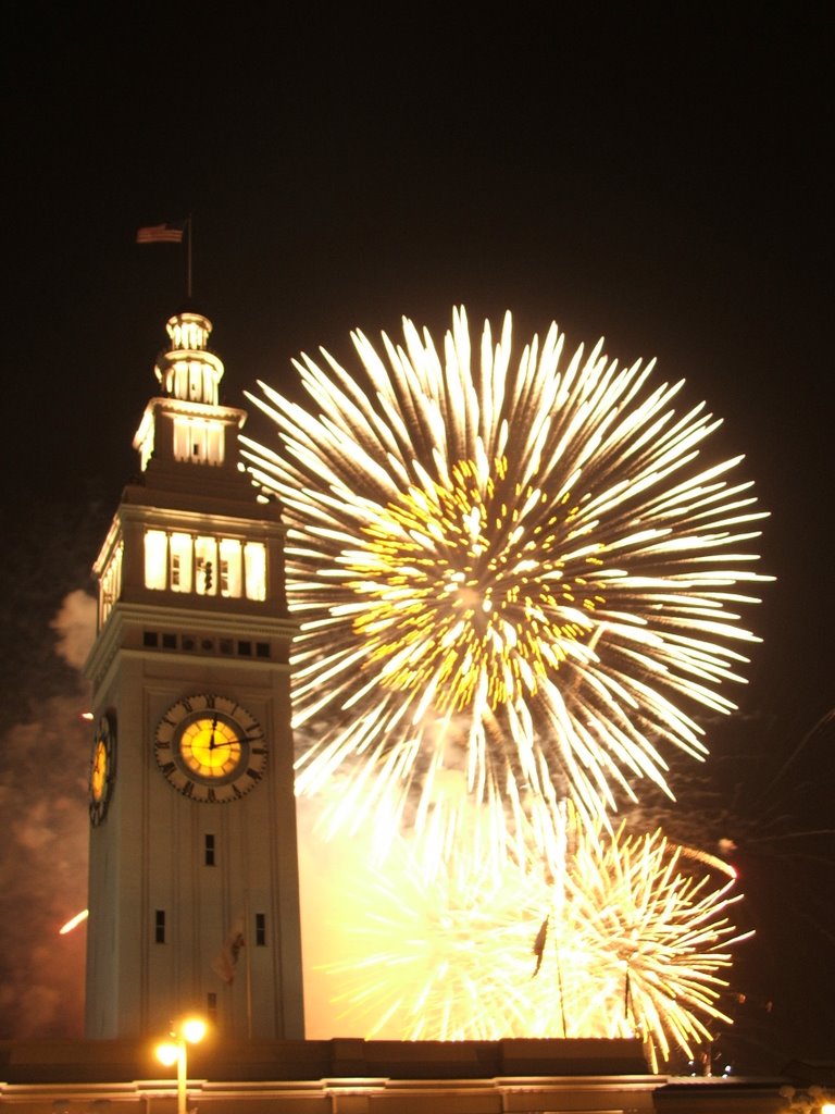 New Year's Firework by Faust Tsui